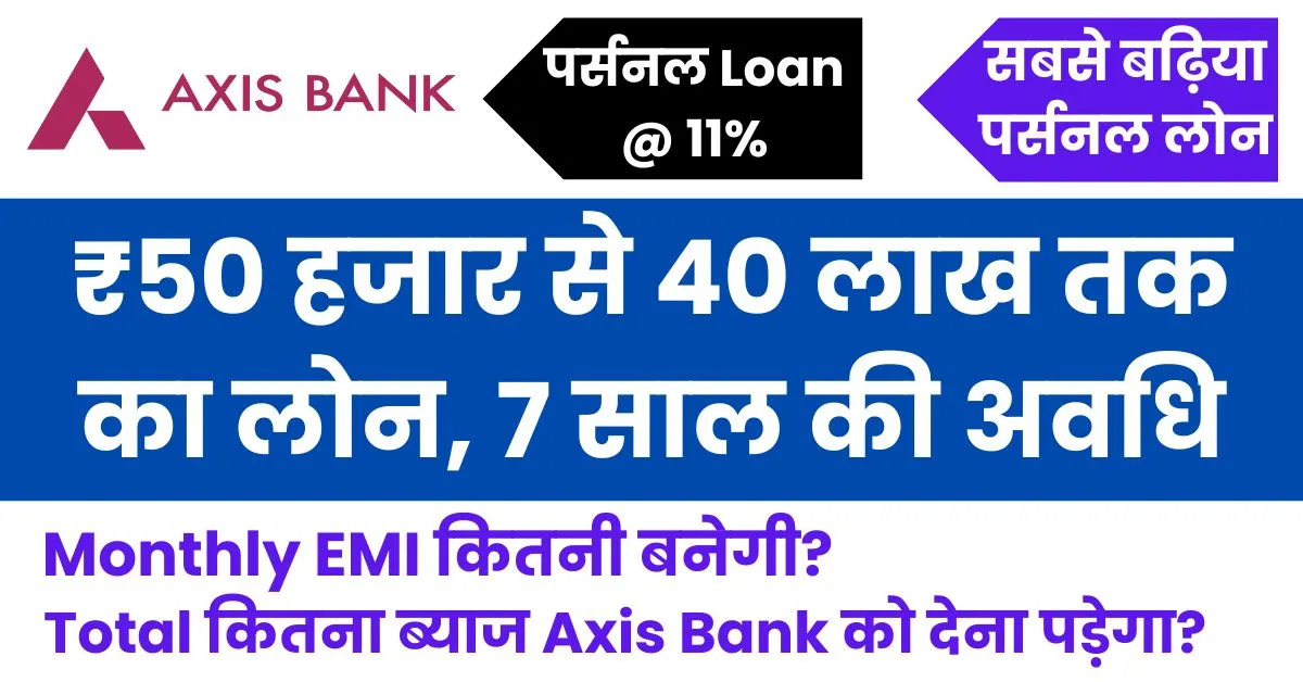 Axis Bank Personal Loan